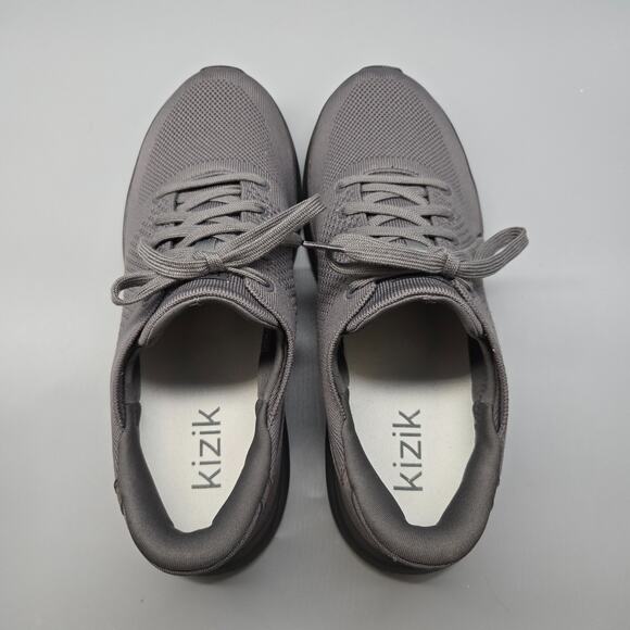 Kizik Lima Hands-Free Sneakers Gray Men’s 11 Wide Women’s 12.5 Wide Slip-On main image 10